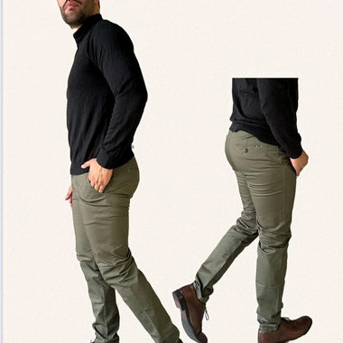 Drill Fabric Pant: Green- (Size 32)- Opec Bezurvan