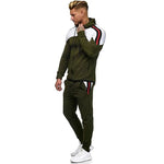 Men Hoodie Jacket + Pants Tracksuit Bezurvan