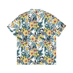 Men's Tropical Floral Print Hawaiian Shirt Bezurvan.com