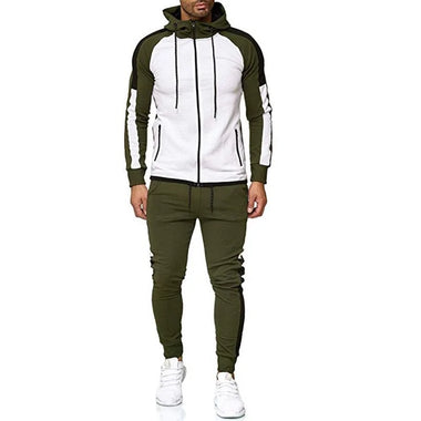Men Hoodie Jacket + Pants Tracksuit Bezurvan