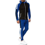 Men Hoodie Jacket + Pants Tracksuit Bezurvan