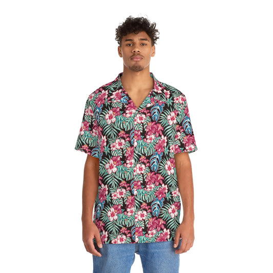 Men's Tropical Beach Party Hawaiian Shirt Bezurvan