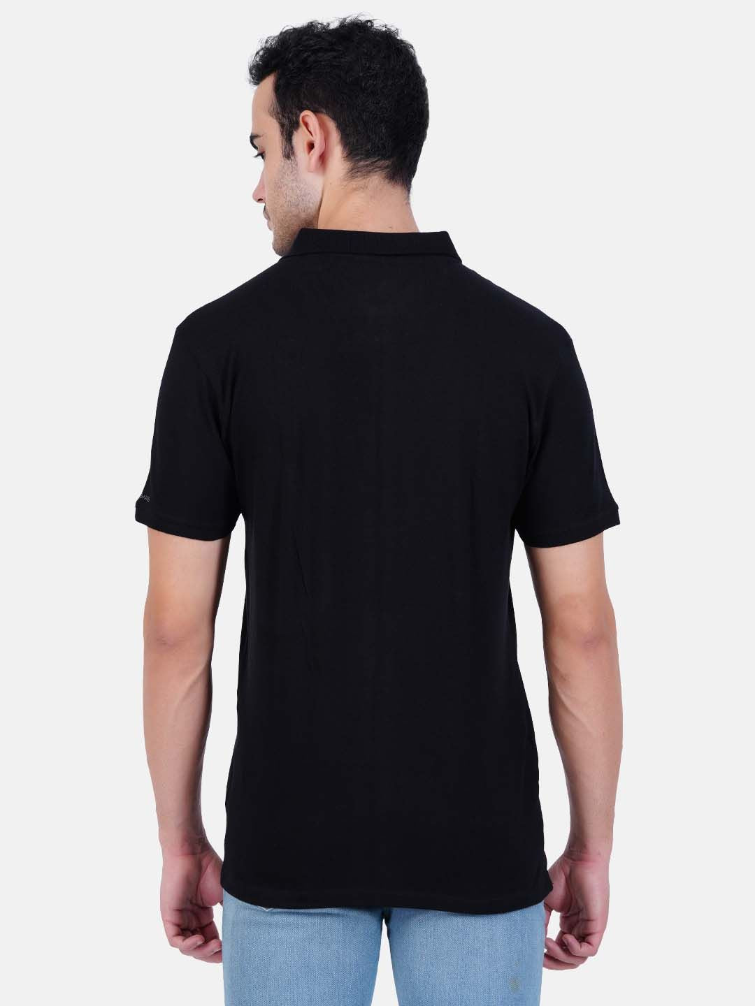 Polo T-shirt for Men – Black-6