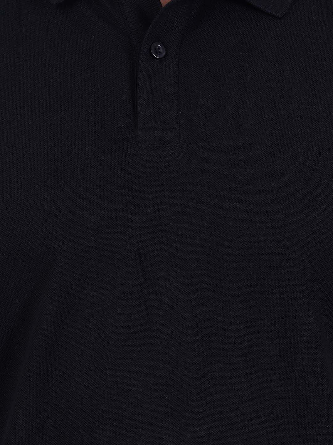 Polo T-shirt for Men – Black-7