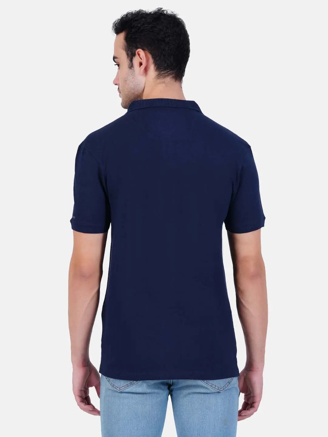 Polo T-Shirt for Men - Navy Blue-6