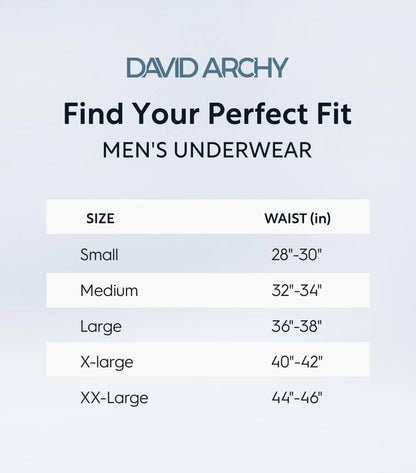 DAVID ARCHY Mens Underwear Boxer Briefs Breathable Soft Moisture-Wicking with Fly Underwear for Men Multipack A3, Dark Grey-5.5'' in 4 Pack Small Bezurvan