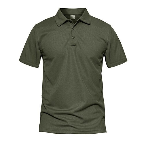 Tactical T-shirts Men Summer Short Sleeve Quick Drying Military T-shirts Army Combat Tee Shirts Airsoft Hike Clothing-1